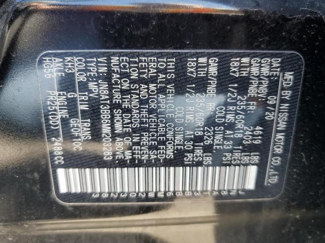 Photo 11 VIN: JN8AT3BB6MW203283 - NISSAN ROGUE 