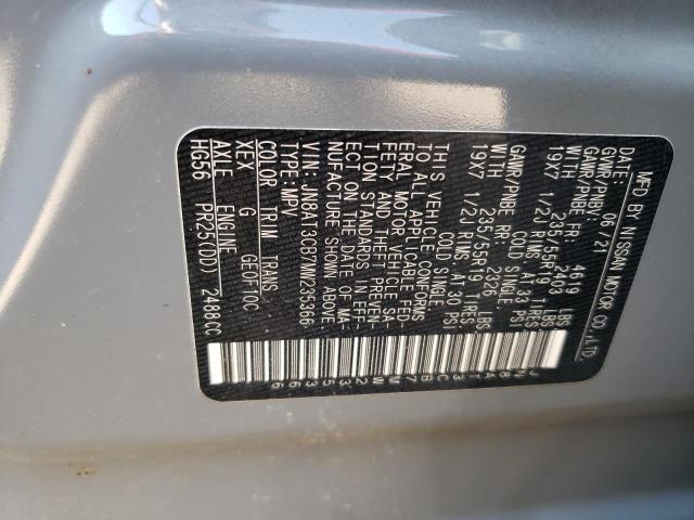 Photo 12 VIN: JN8AT3CB7MW235366 - NISSAN ROGUE 