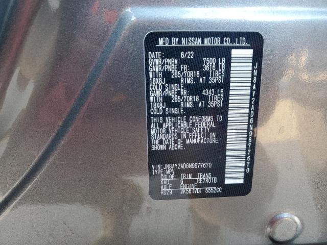 Photo 12 VIN: JN8AY2AD6N9677670 - NISSAN ARMADA 