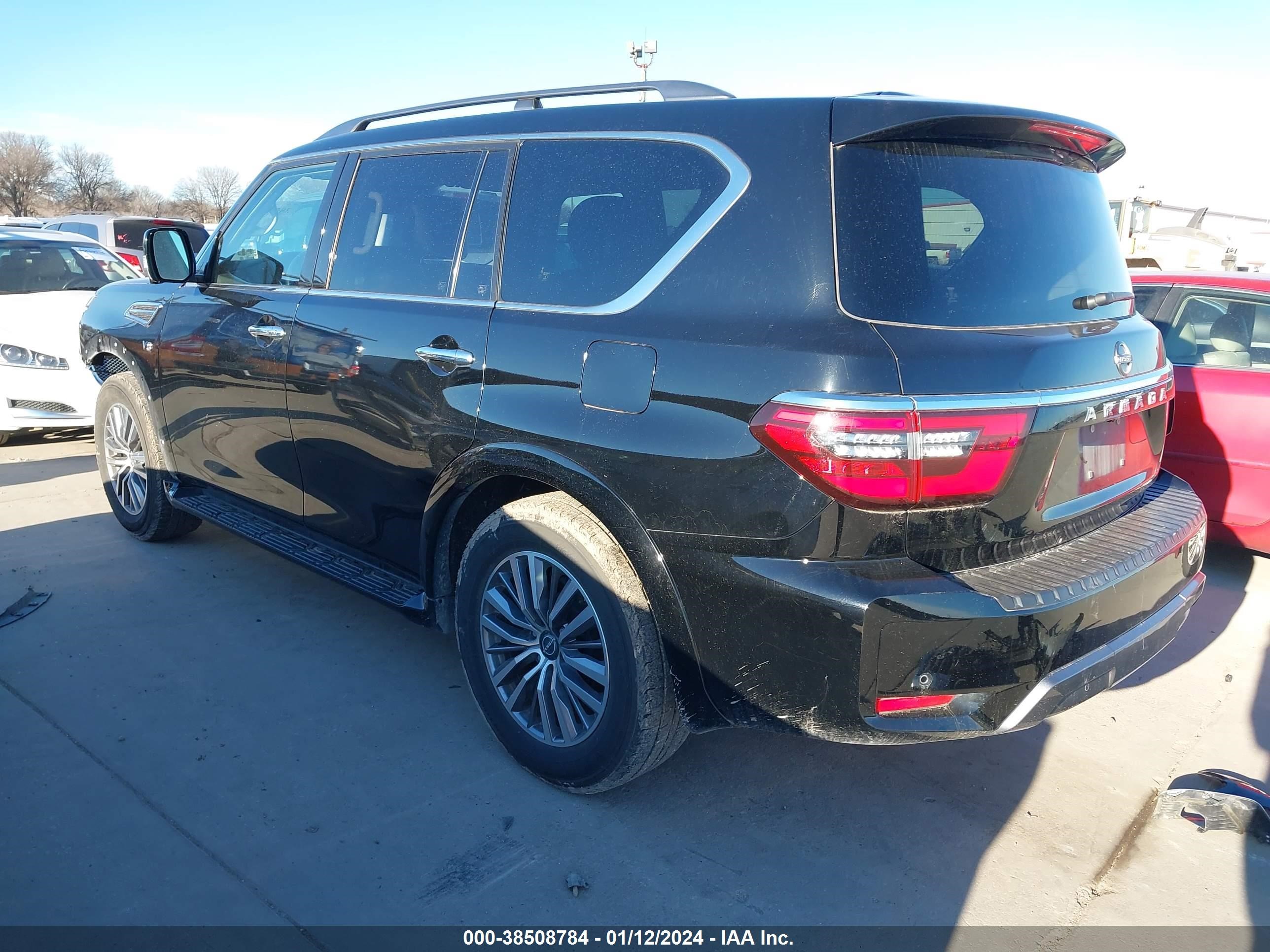 Photo 2 VIN: JN8AY2BA4M9374096 - NISSAN ARMADA 