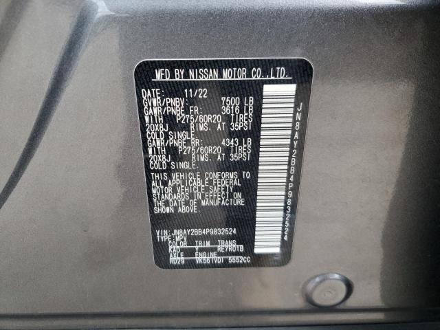 Photo 11 VIN: JN8AY2BB4P9832524 - NISSAN ARMADA 