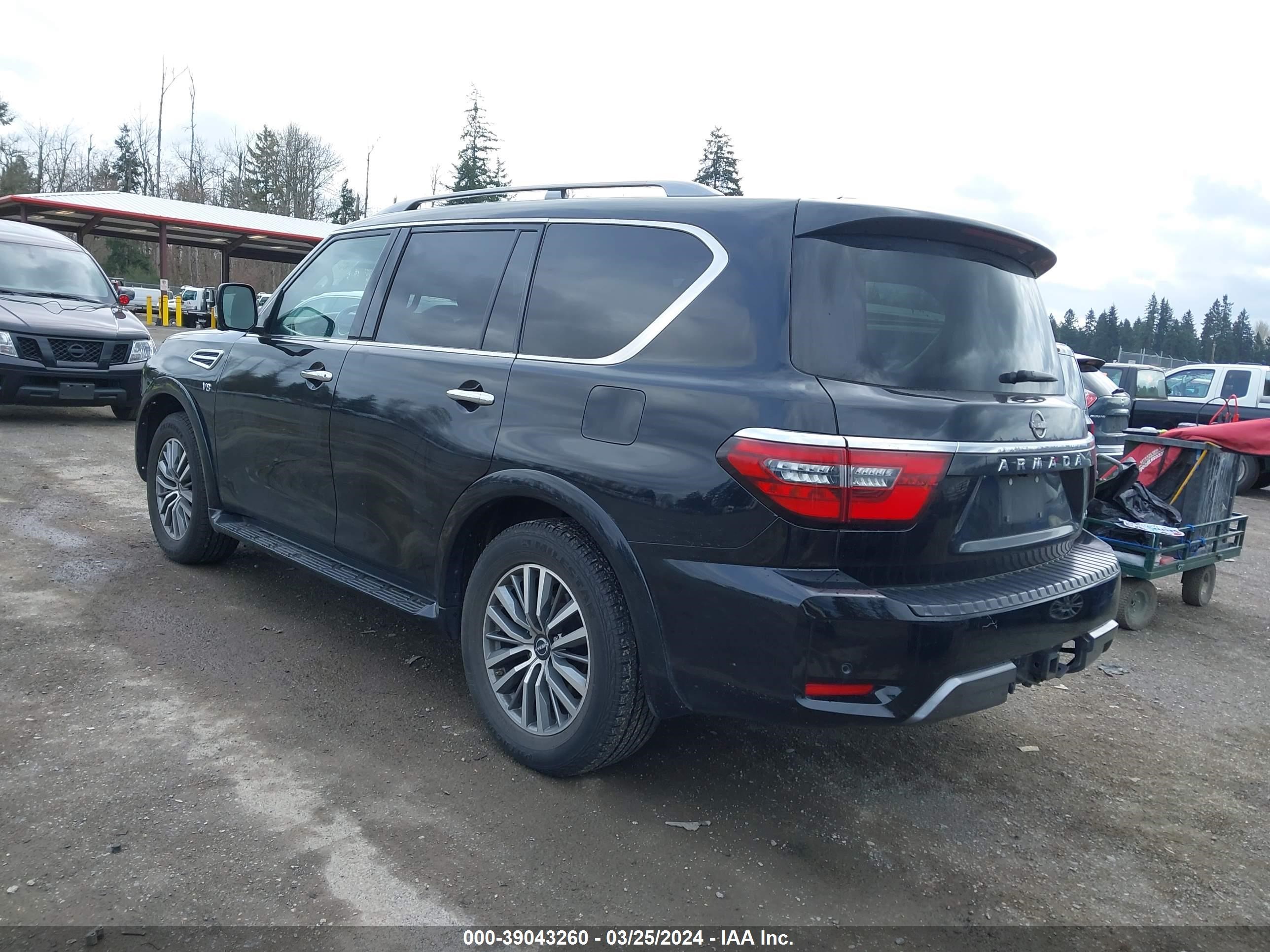 Photo 2 VIN: JN8AY2BB5M9790649 - NISSAN ARMADA 