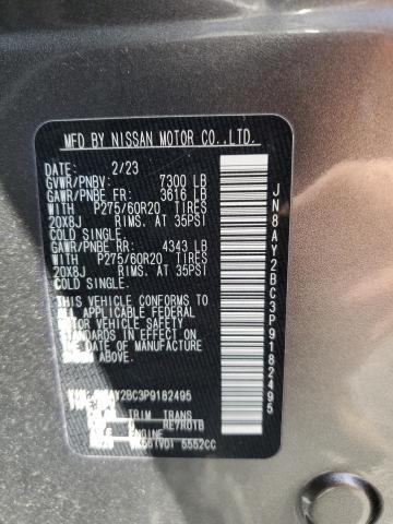 Photo 12 VIN: JN8AY2BC3P9182495 - NISSAN ARMADA 