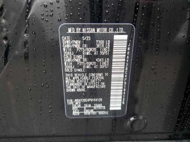 Photo 13 VIN: JN8AY2BC4P9184126 - NISSAN ARMADA 