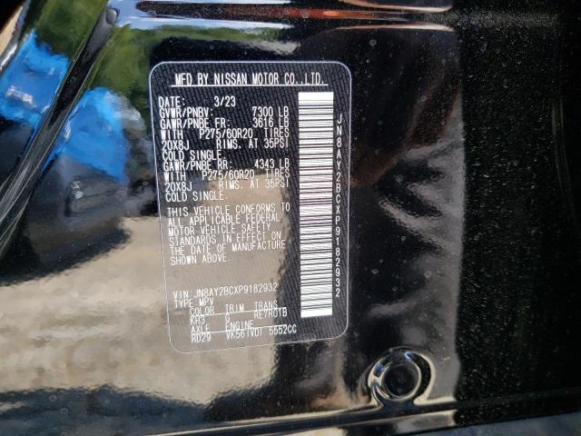 Photo 11 VIN: JN8AY2BCXP9182932 - NISSAN ARMADA SL 