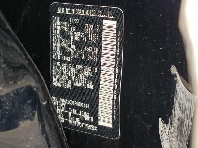 Photo 13 VIN: JN8AY2CD1P9691444 - NISSAN ARMADA PLA 