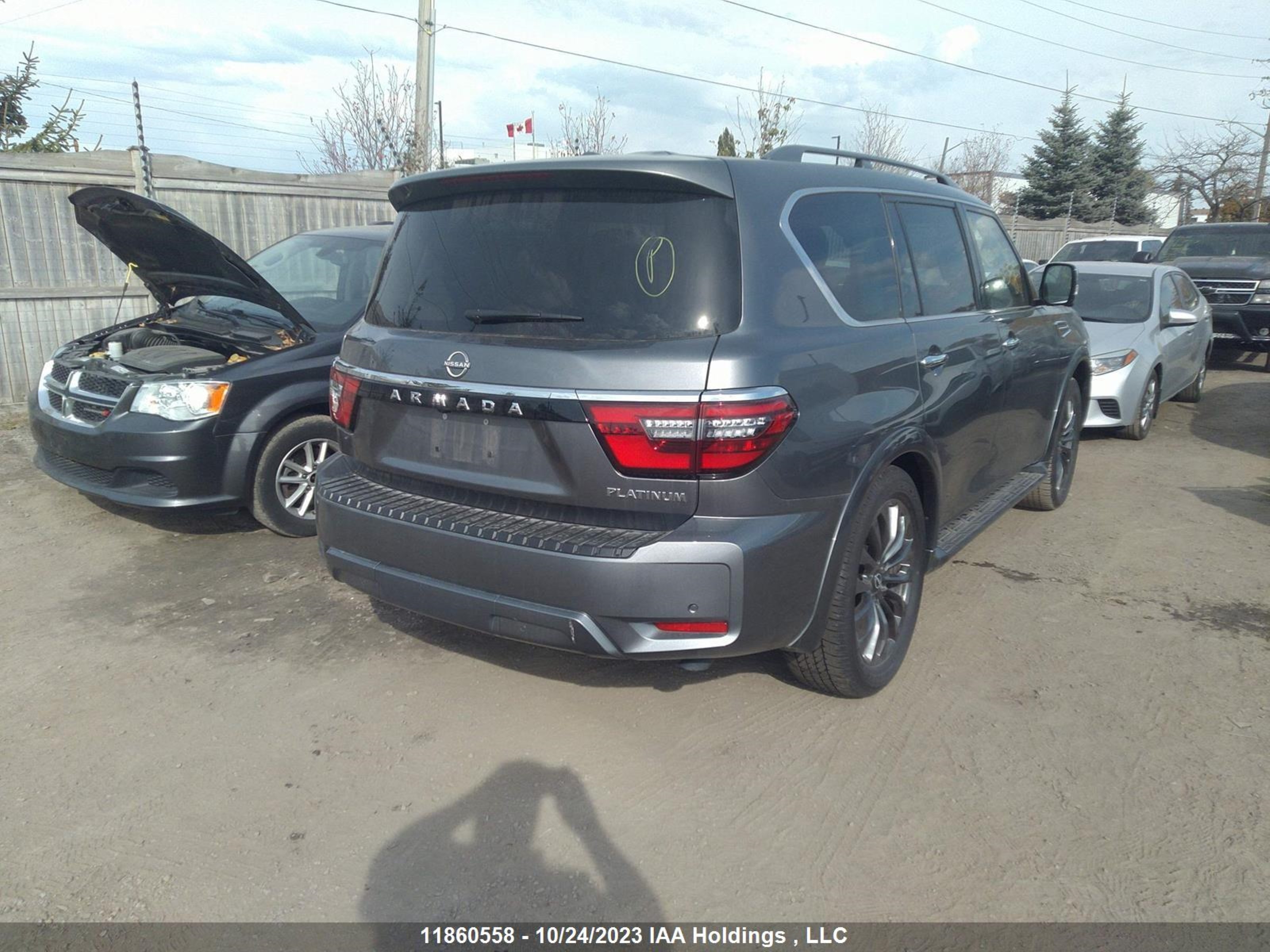 Photo 3 VIN: JN8AY2CD2P9693350 - NISSAN ARMADA 