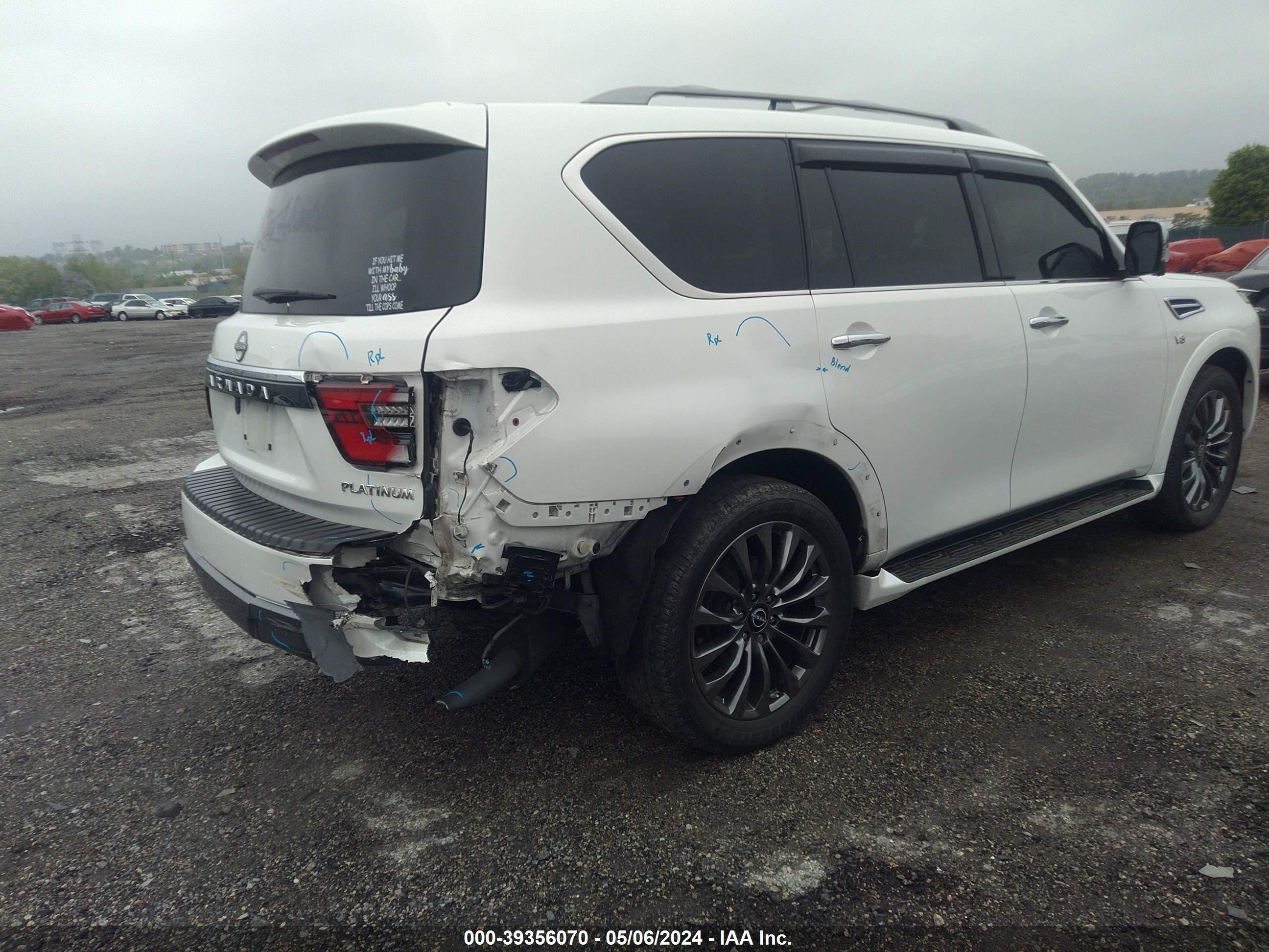 Photo 5 VIN: JN8AY2DA6M9370581 - NISSAN ARMADA 