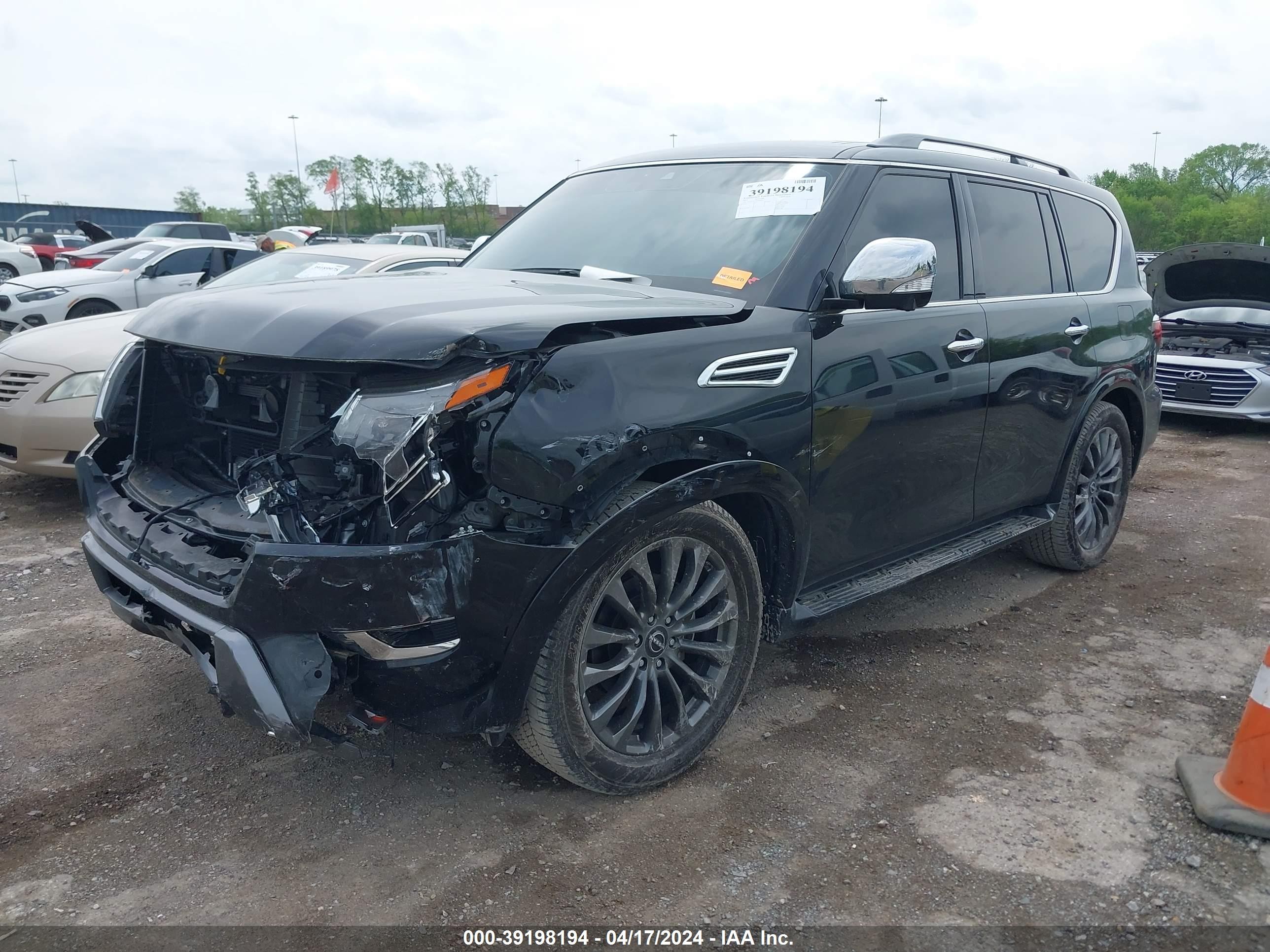 Photo 1 VIN: JN8AY2DA9P9403917 - NISSAN ARMADA 