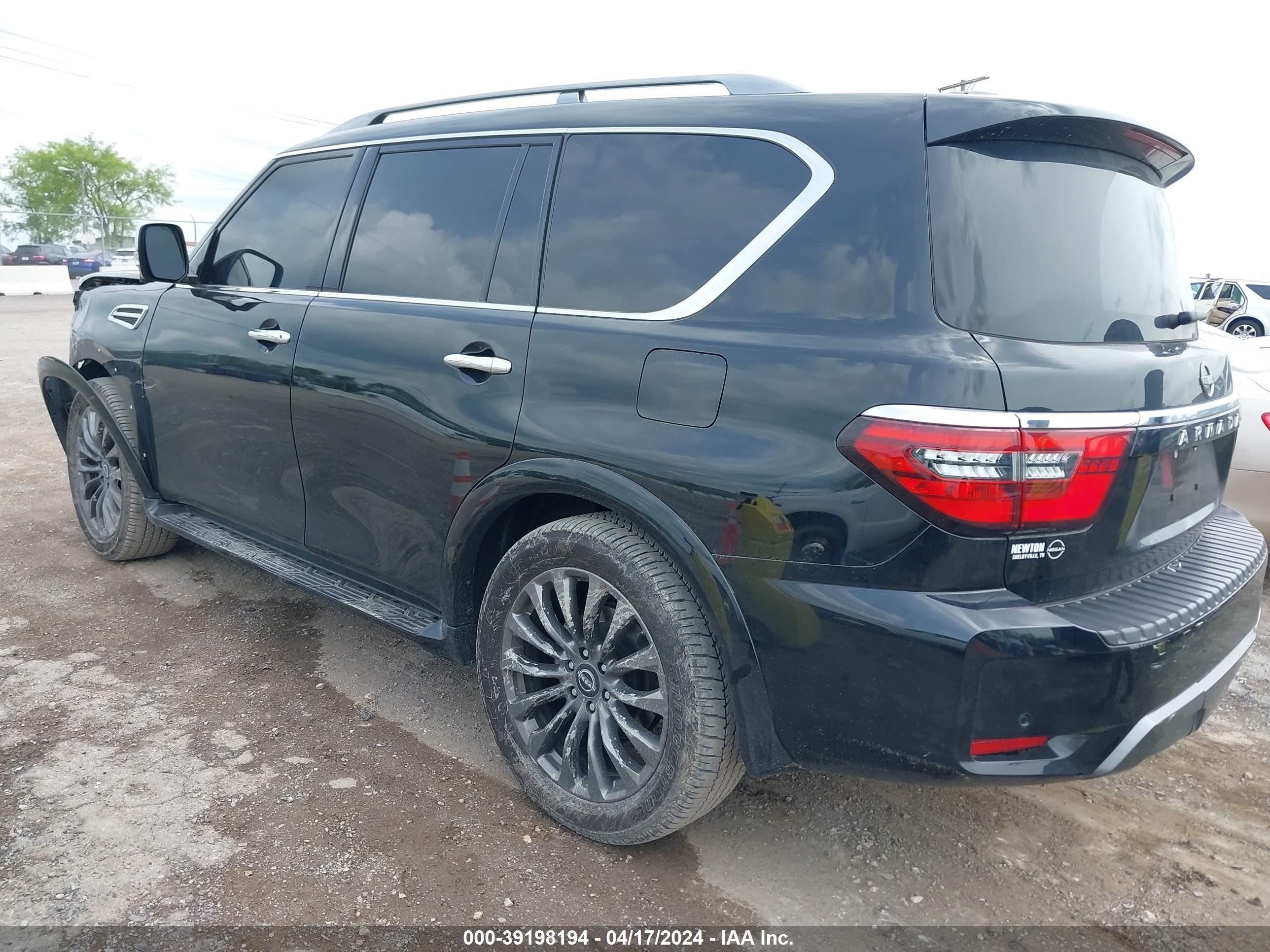 Photo 2 VIN: JN8AY2DA9P9403917 - NISSAN ARMADA 