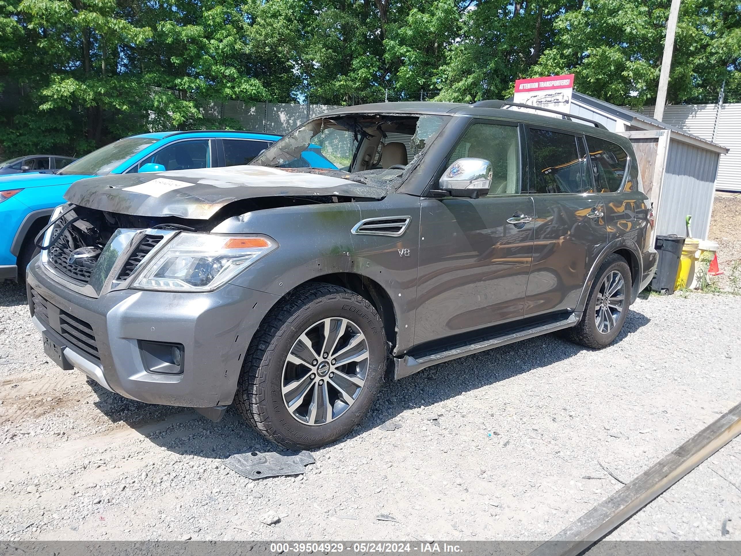 Photo 1 VIN: JN8AY2NC0J9552787 - NISSAN ARMADA 