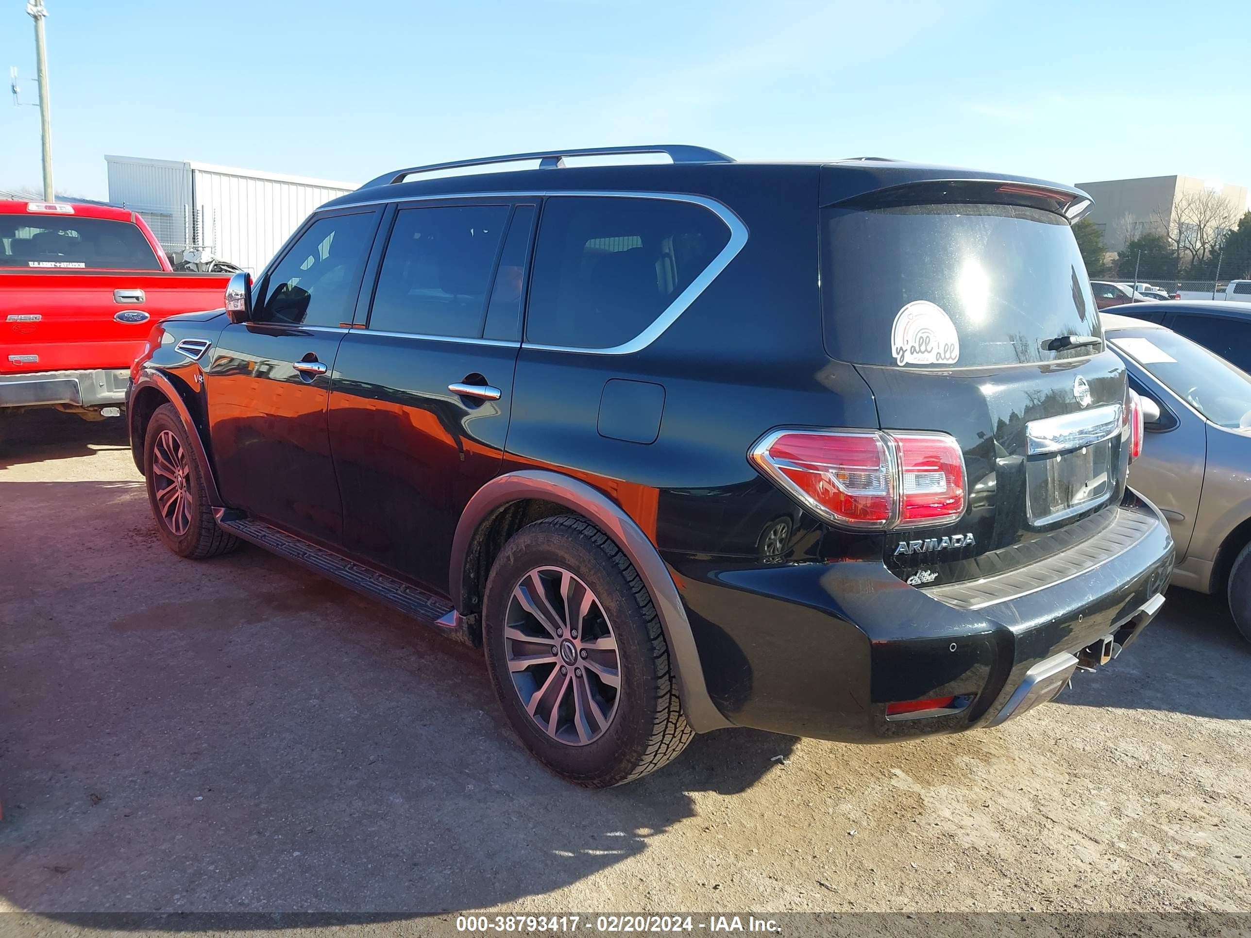 Photo 2 VIN: JN8AY2NC1K9581961 - NISSAN ARMADA 