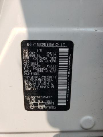 Photo 12 VIN: JN8AY2NC2J9554072 - NISSAN ARMADA 