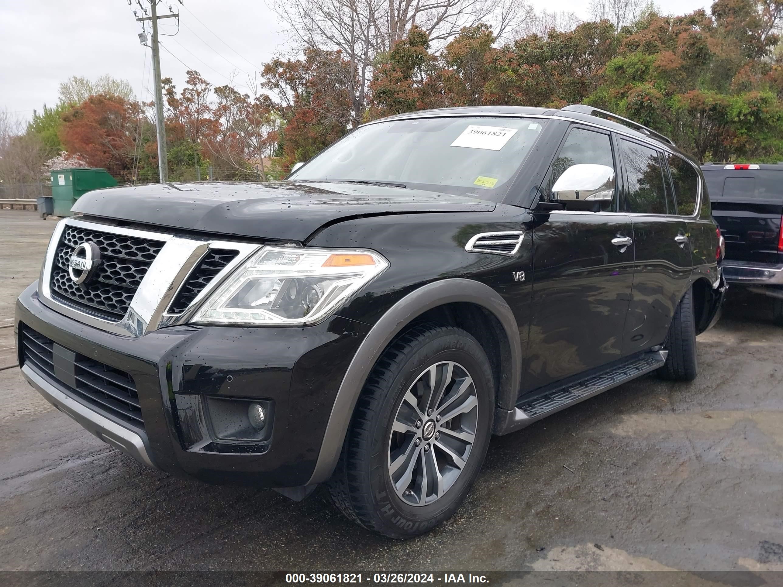 Photo 1 VIN: JN8AY2NC3K9586126 - NISSAN ARMADA 