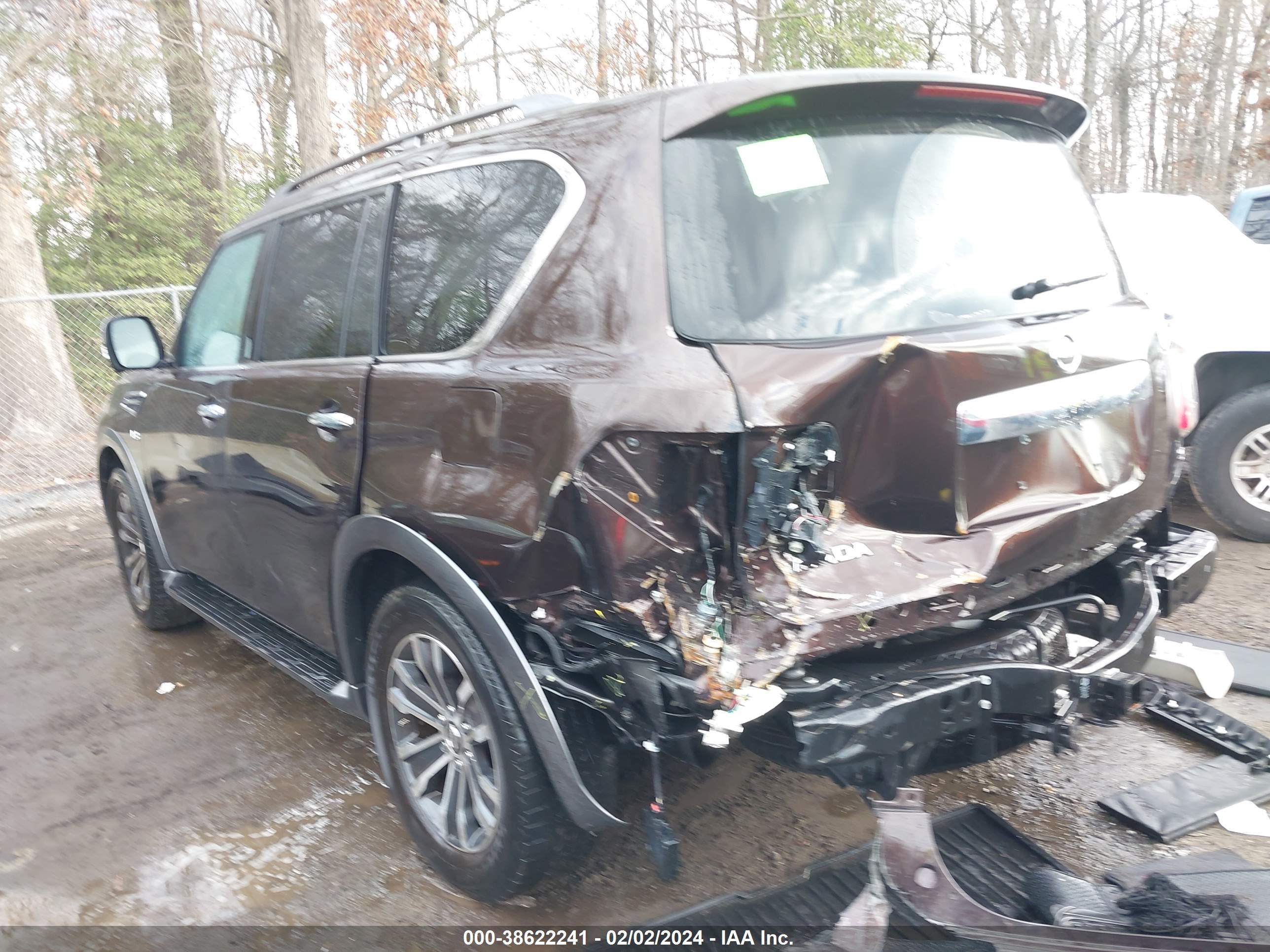 Photo 2 VIN: JN8AY2NC4LX519385 - NISSAN ARMADA 