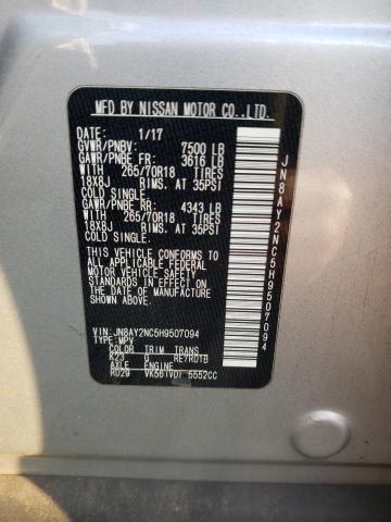 Photo 11 VIN: JN8AY2NC5H9507094 - NISSAN ARMADA SV 