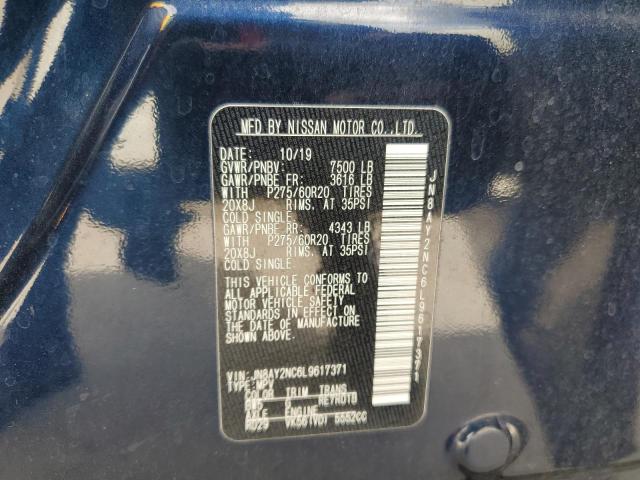 Photo 13 VIN: JN8AY2NC6L9617371 - NISSAN ARMADA 