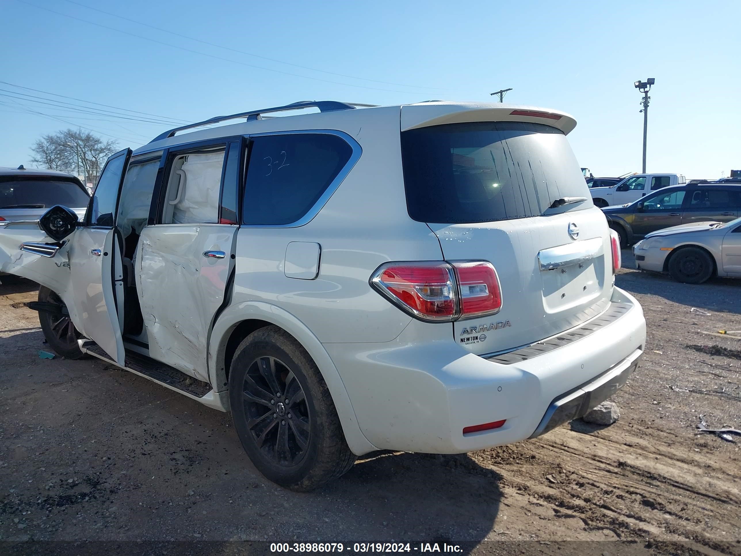 Photo 2 VIN: JN8AY2NC8L9615542 - NISSAN ARMADA 