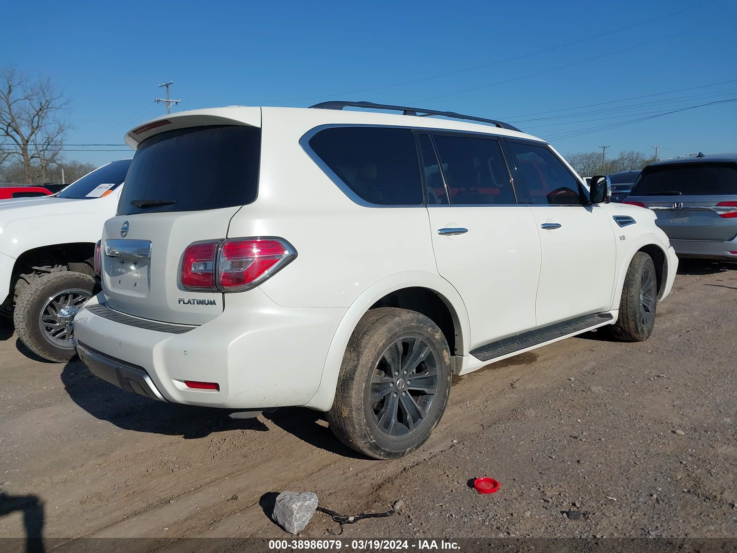 Photo 3 VIN: JN8AY2NC8L9615542 - NISSAN ARMADA 