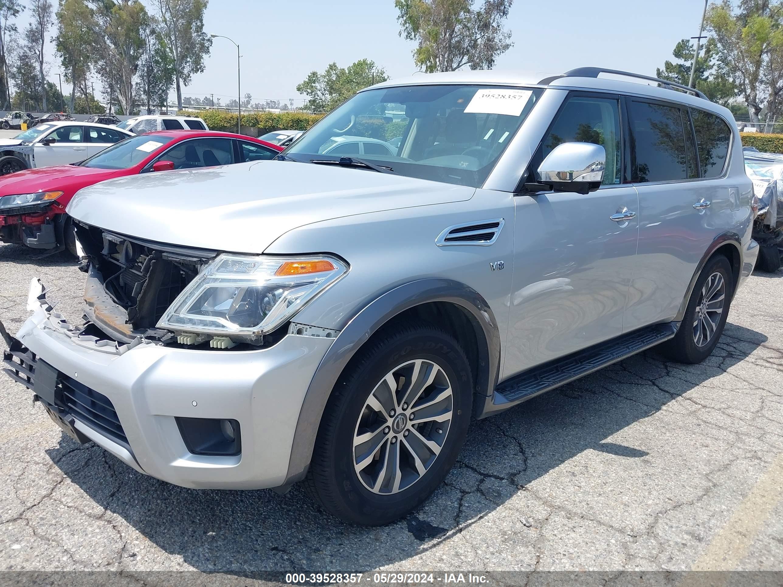 Photo 1 VIN: JN8AY2ND0J9053593 - NISSAN ARMADA 