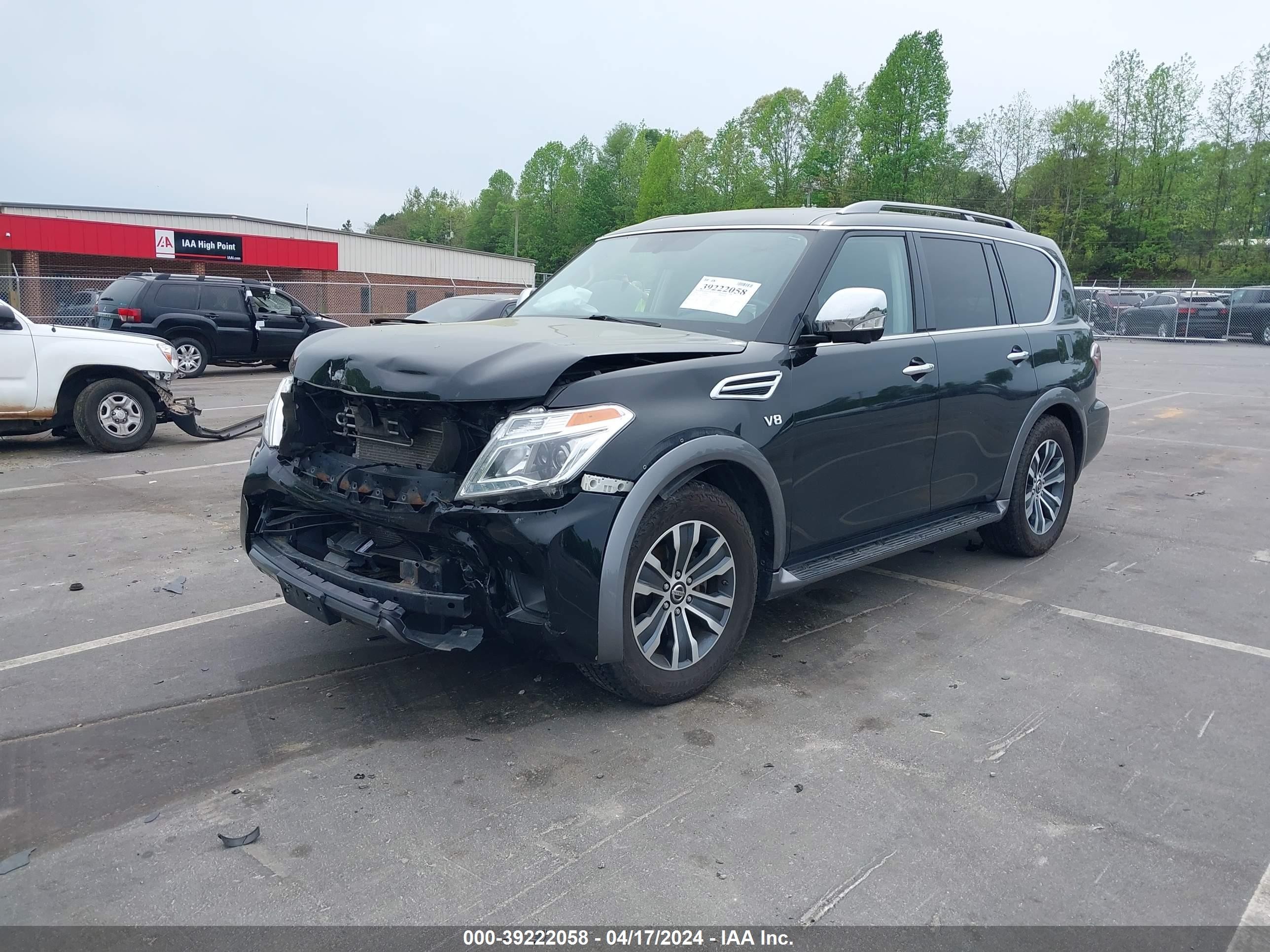 Photo 1 VIN: JN8AY2ND1L9106837 - NISSAN ARMADA 