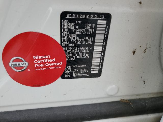 Photo 13 VIN: JN8AY2ND2J9050050 - NISSAN ARMADA 