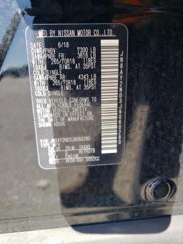 Photo 12 VIN: JN8AY2ND3J9060280 - NISSAN ARMADA 