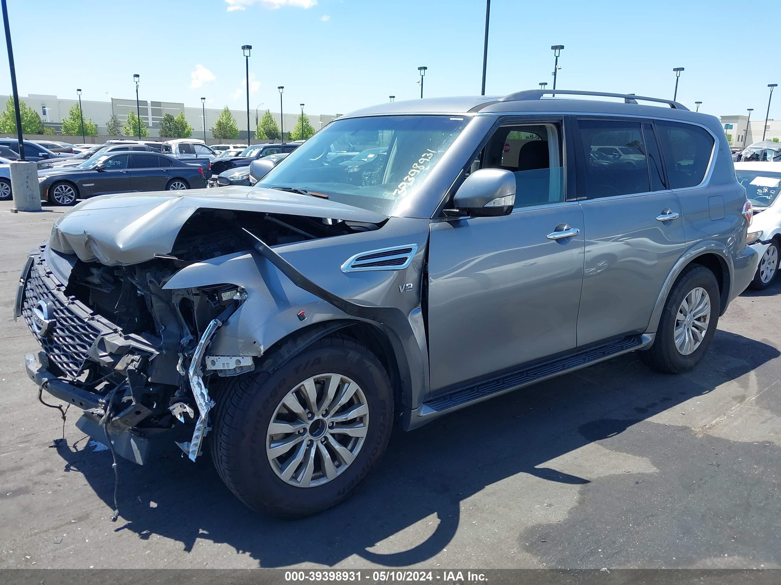 Photo 1 VIN: JN8AY2ND4H9004052 - NISSAN ARMADA 