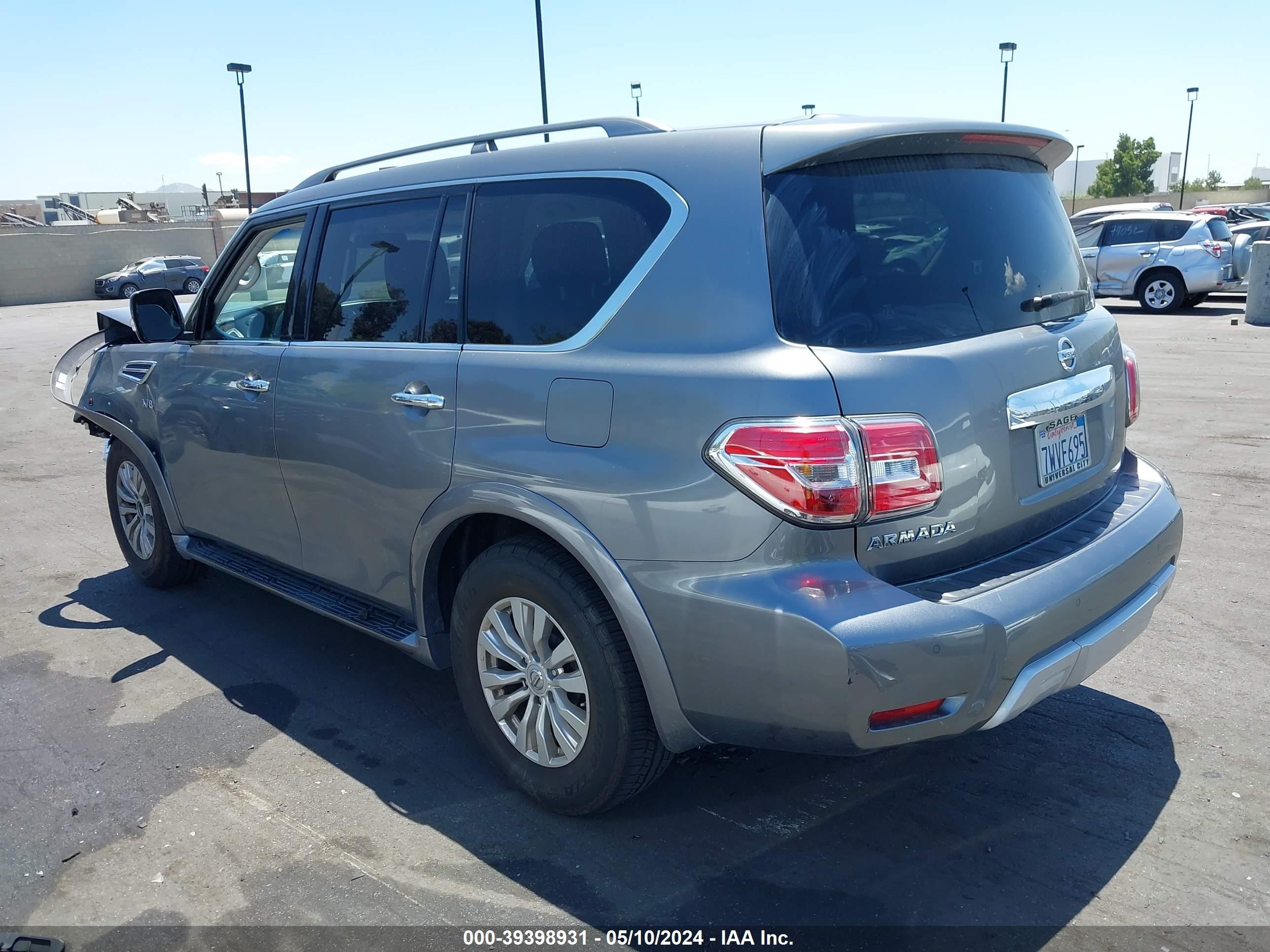 Photo 2 VIN: JN8AY2ND4H9004052 - NISSAN ARMADA 