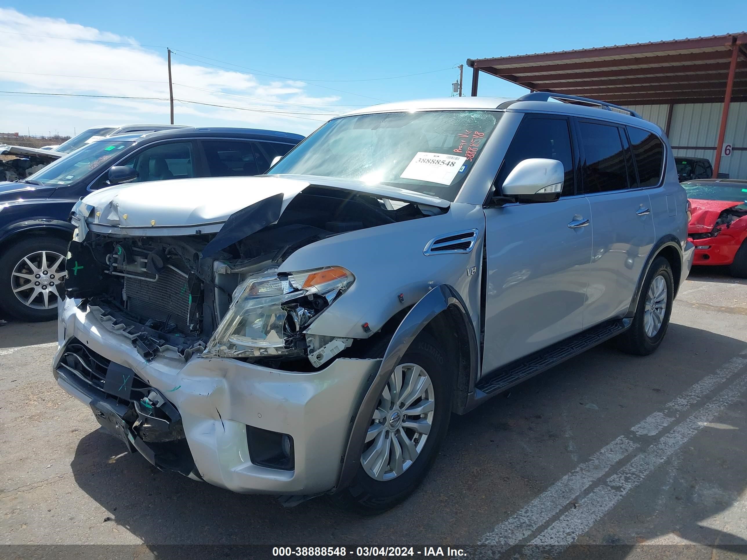 Photo 1 VIN: JN8AY2ND5H9003167 - NISSAN ARMADA 