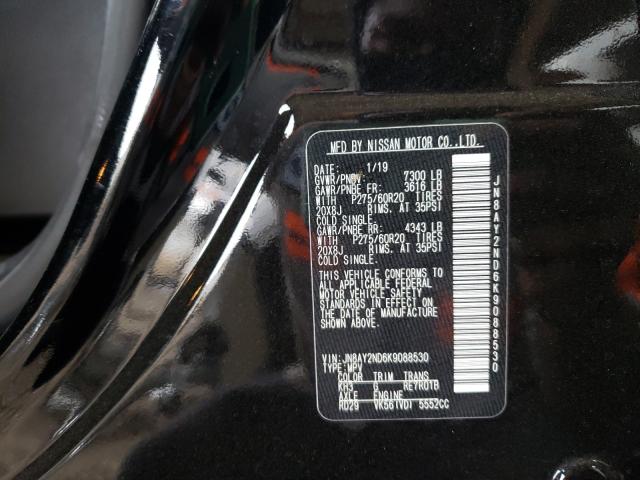 Photo 9 VIN: JN8AY2ND6K9088530 - NISSAN ARMADA 