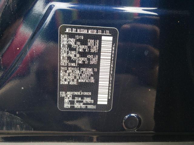 Photo 11 VIN: JN8AY2ND9L9106939 - NISSAN ARMADA 