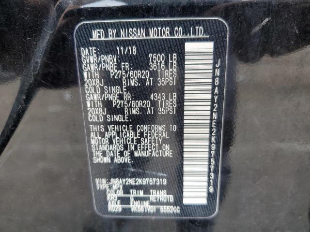 Photo 12 VIN: JN8AY2NE2K9757319 - NISSAN ARMADA 