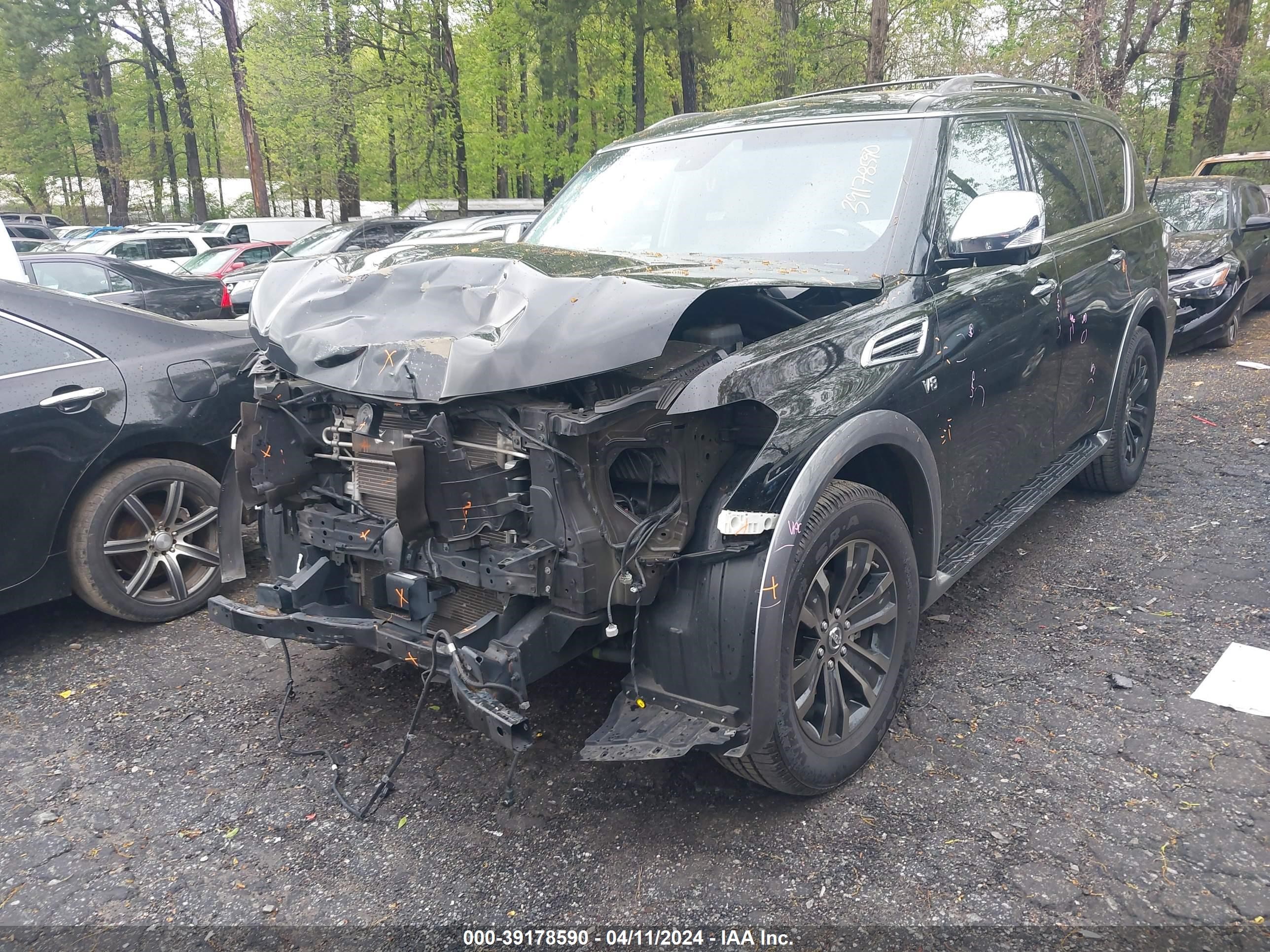 Photo 1 VIN: JN8AY2NE6H9703336 - NISSAN ARMADA 