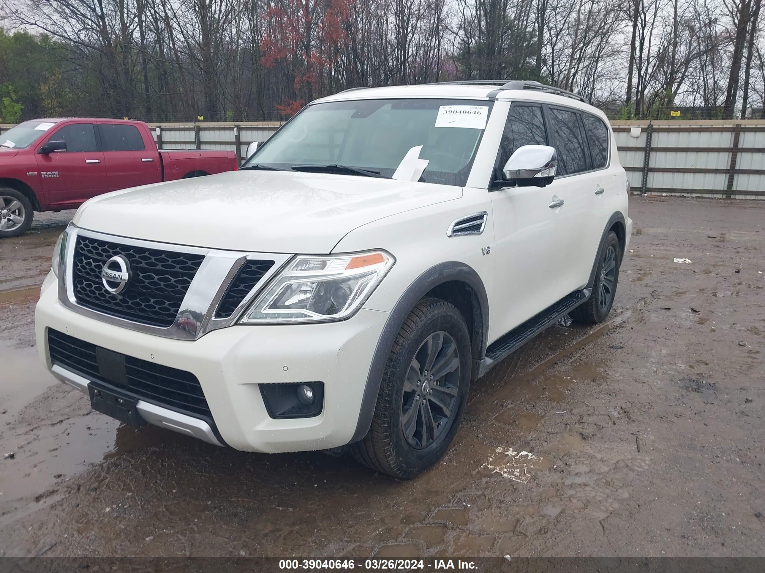 Photo 1 VIN: JN8AY2NE8H9707744 - NISSAN ARMADA 