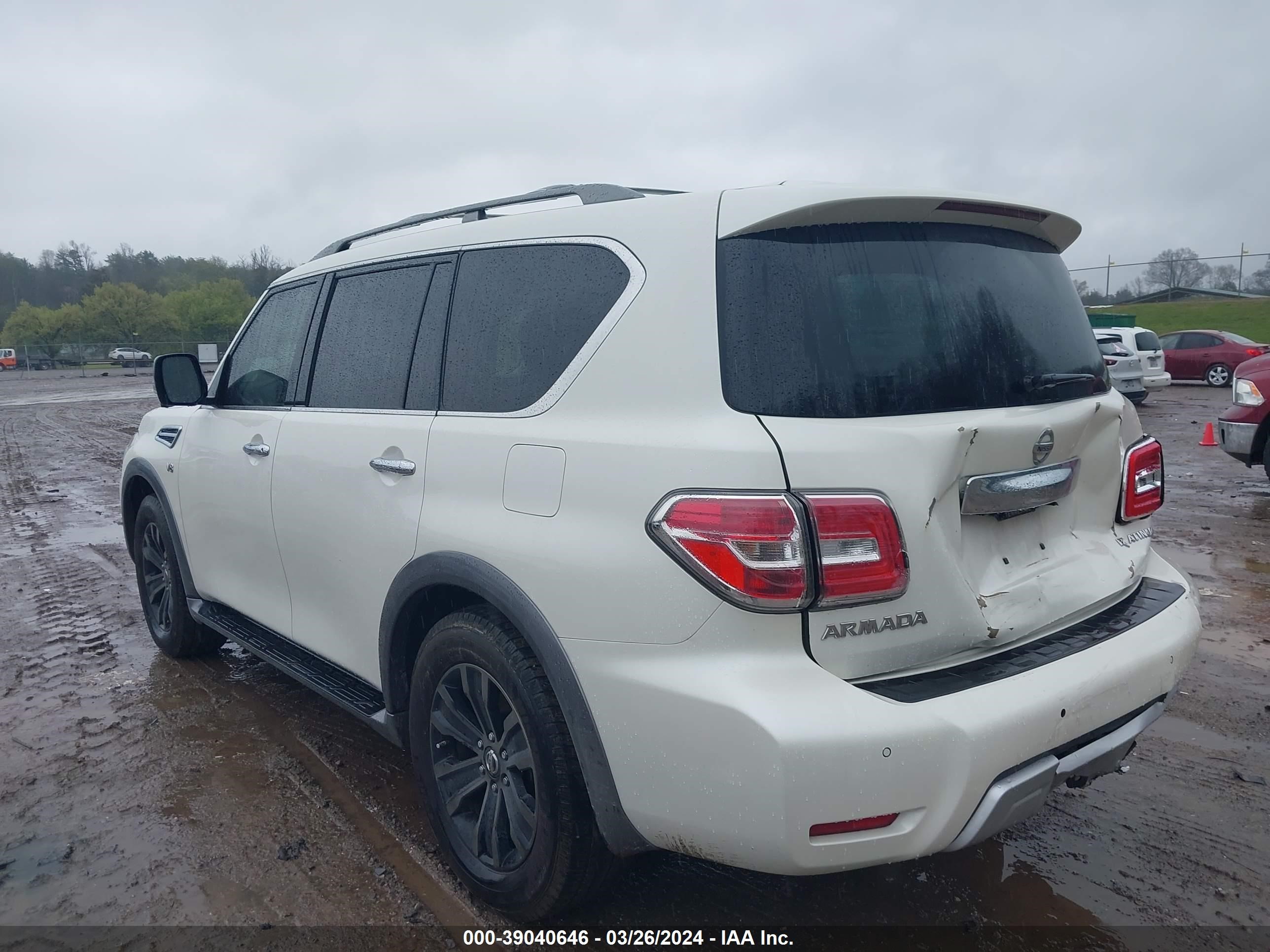 Photo 2 VIN: JN8AY2NE8H9707744 - NISSAN ARMADA 