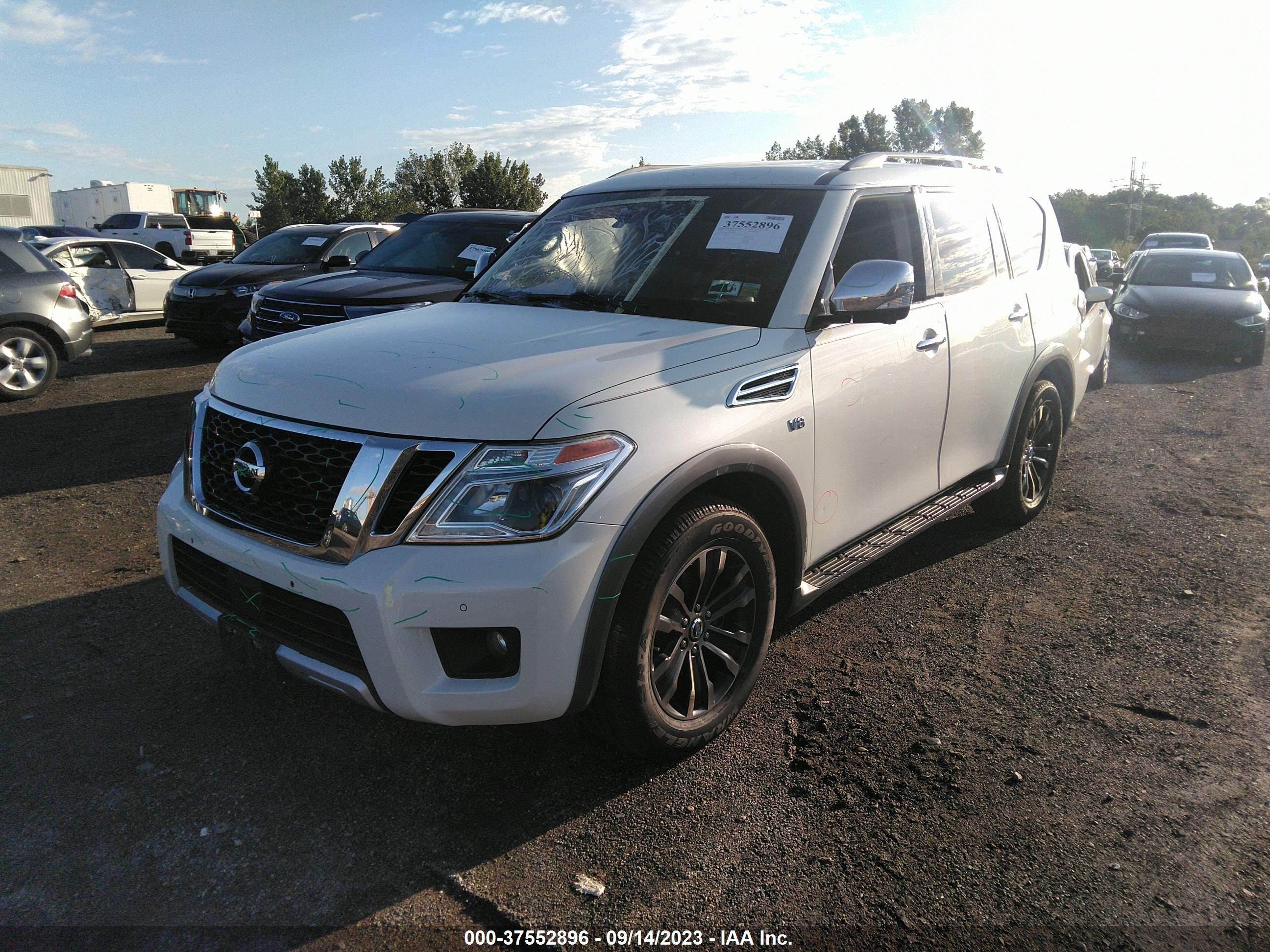 Photo 1 VIN: JN8AY2NEXH9700858 - NISSAN ARMADA 