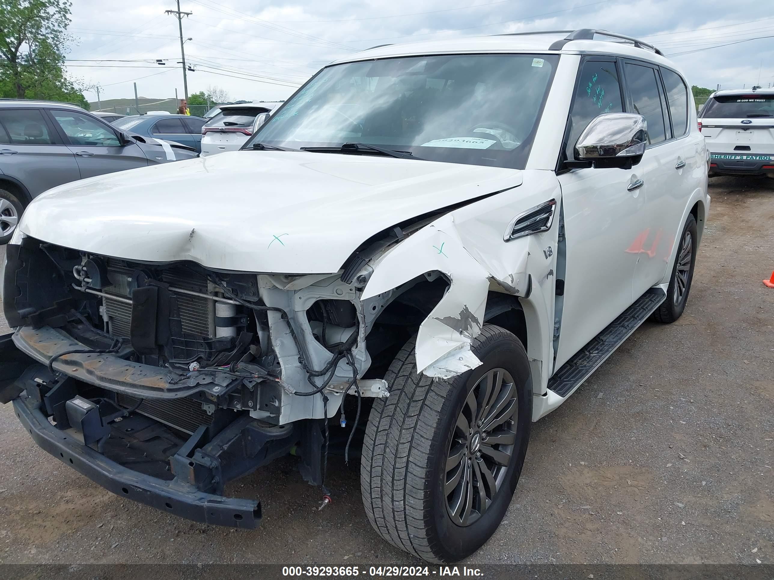 Photo 1 VIN: JN8AY2NF3K9352885 - NISSAN ARMADA 