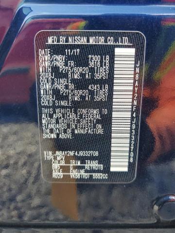 Photo 12 VIN: JN8AY2NF4J9332708 - NISSAN ARMADA PLA 