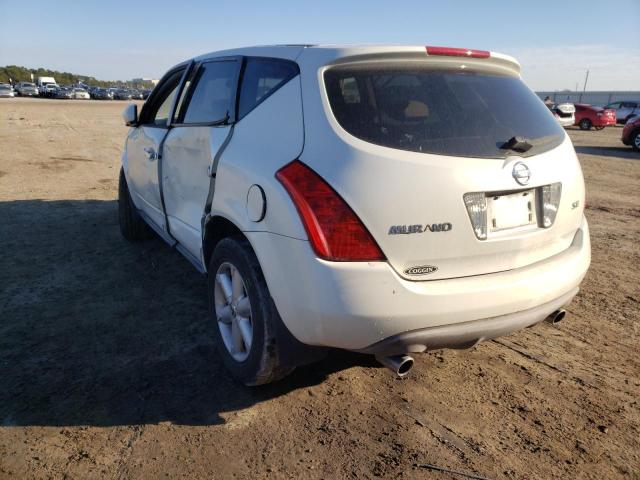 Photo 2 VIN: JN8AZ08T03W123120 - NISSAN MURANO SL 