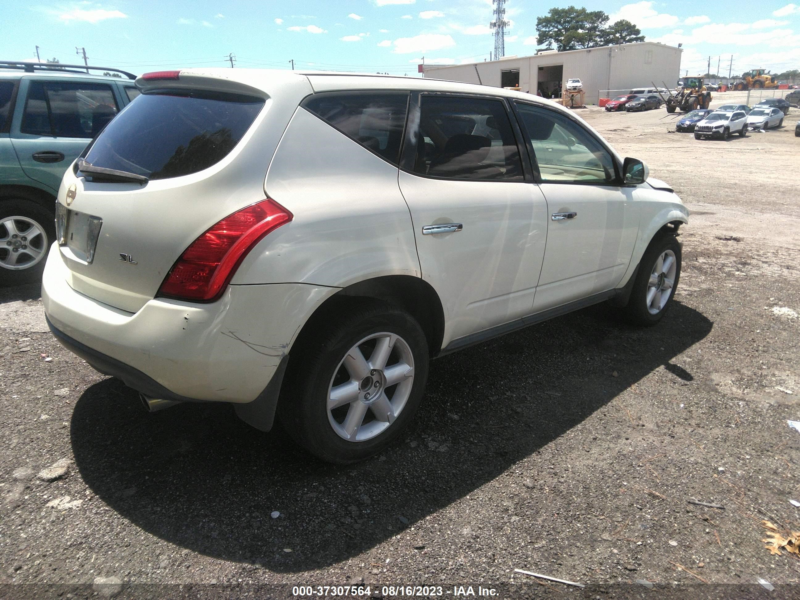 Photo 3 VIN: JN8AZ08T04W209058 - NISSAN MURANO 