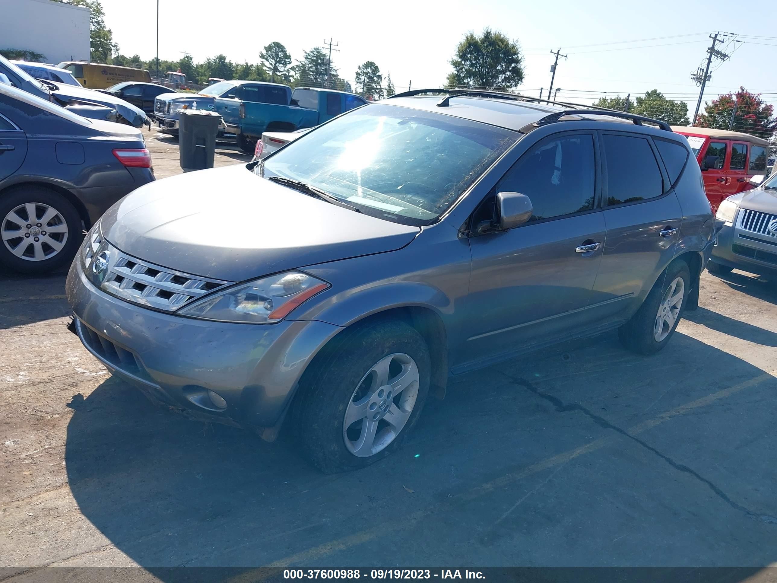 Photo 1 VIN: JN8AZ08T05W301823 - NISSAN MURANO 