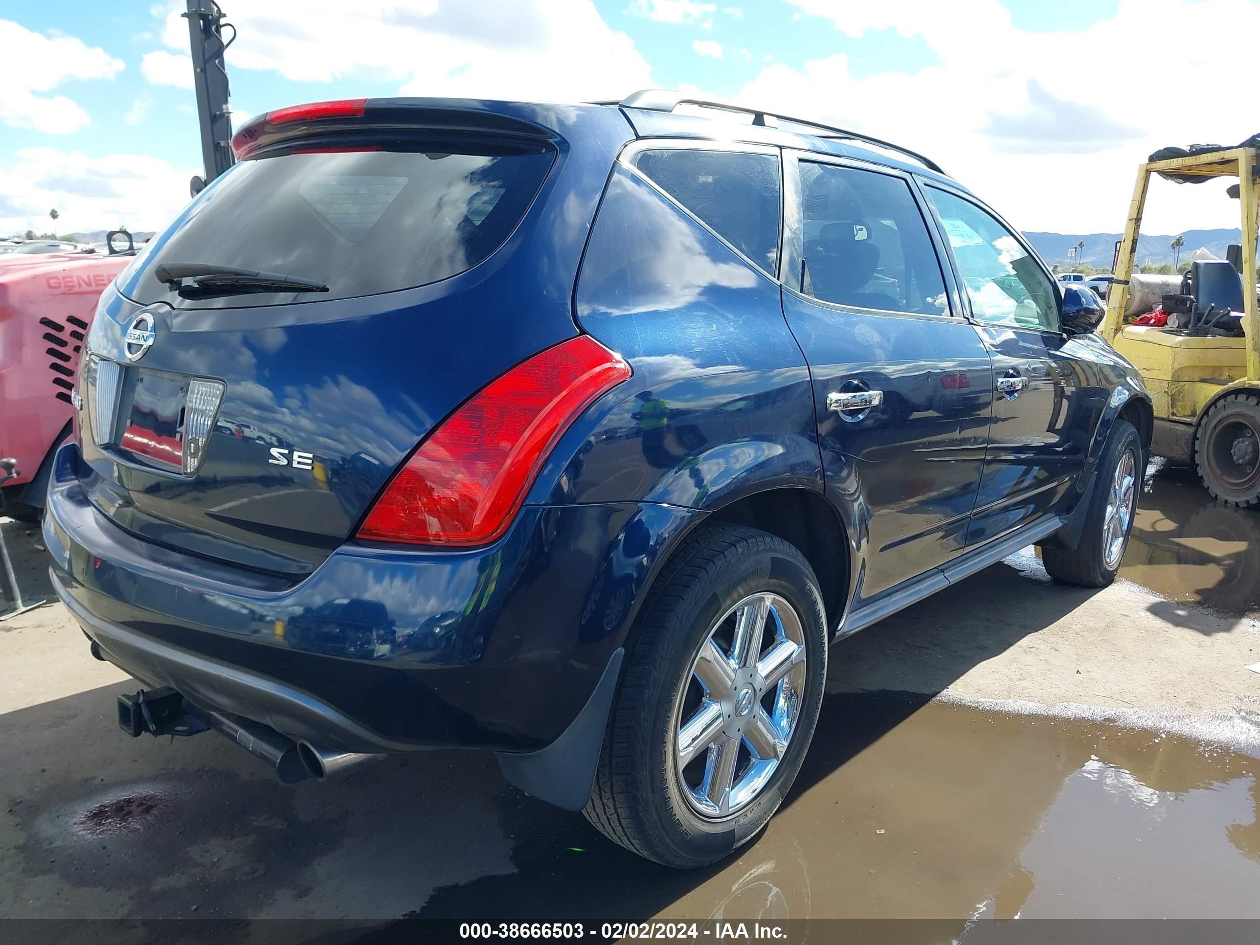 Photo 4 VIN: JN8AZ08T15W325144 - NISSAN MURANO 