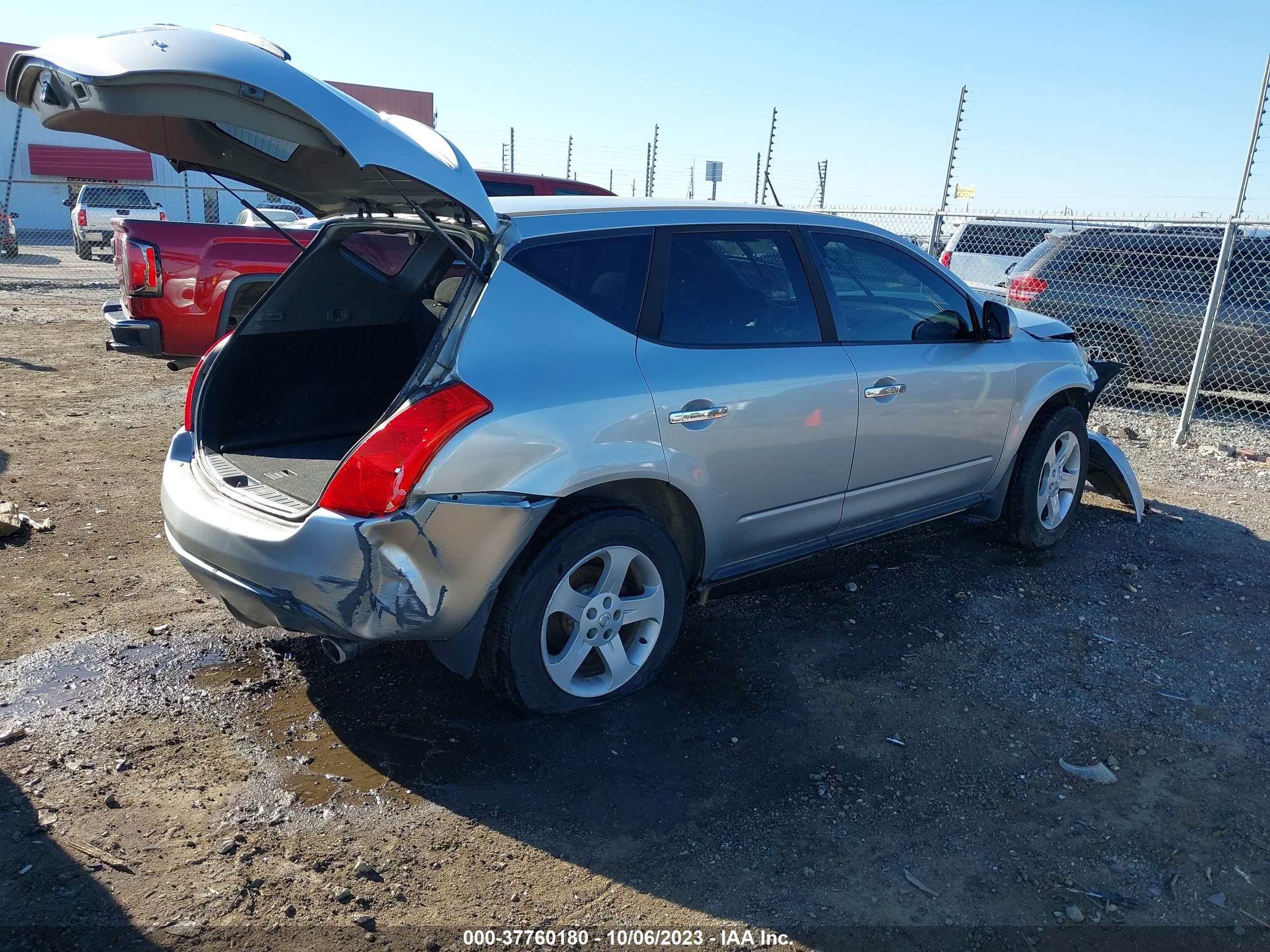 Photo 3 VIN: JN8AZ08T23W108442 - NISSAN MURANO 