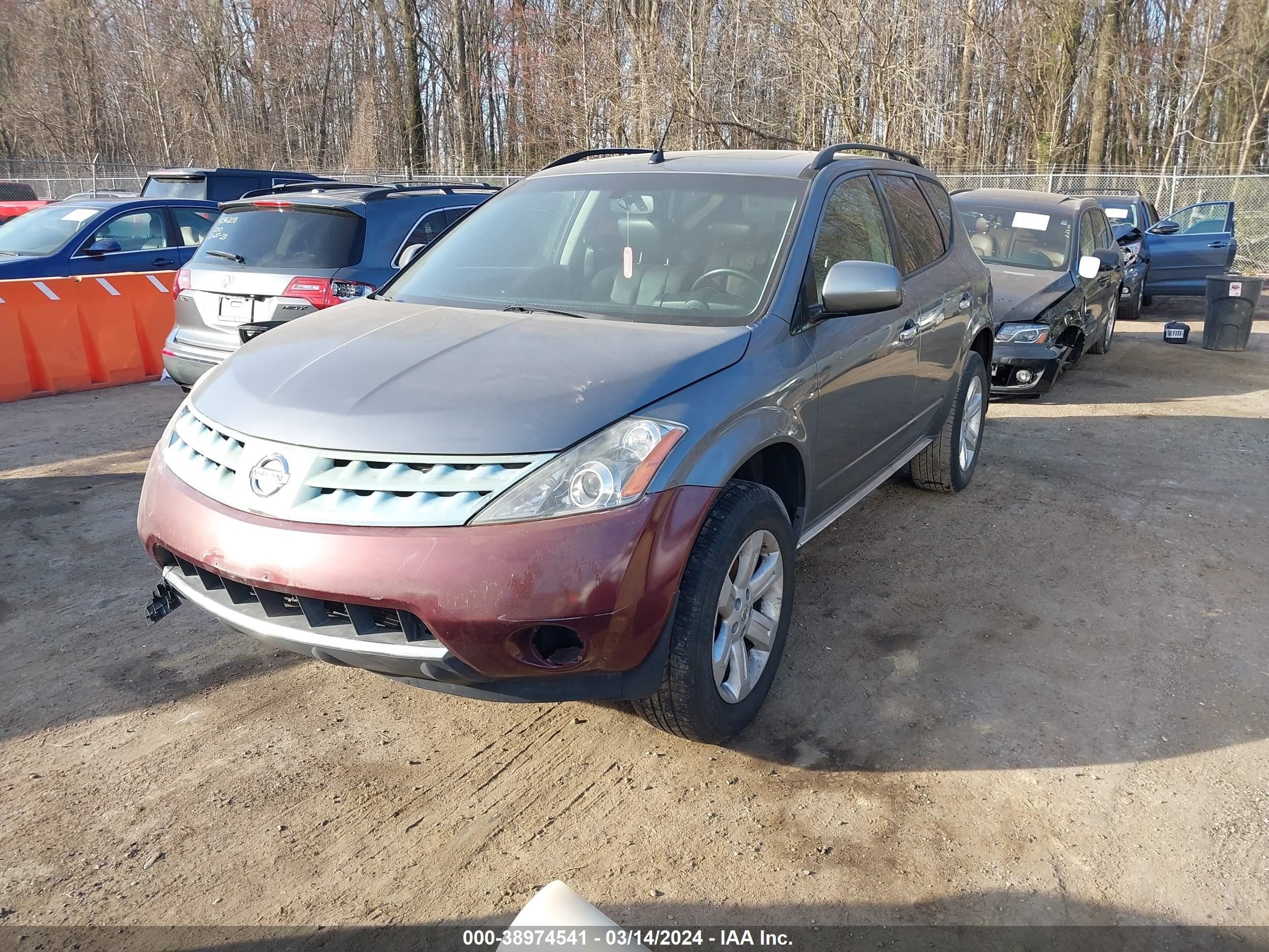 Photo 1 VIN: JN8AZ08T26W400841 - NISSAN MURANO 