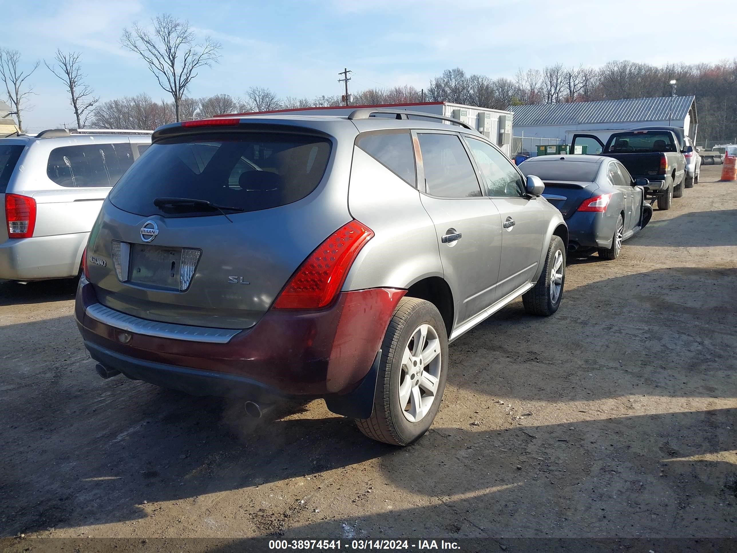 Photo 3 VIN: JN8AZ08T26W400841 - NISSAN MURANO 