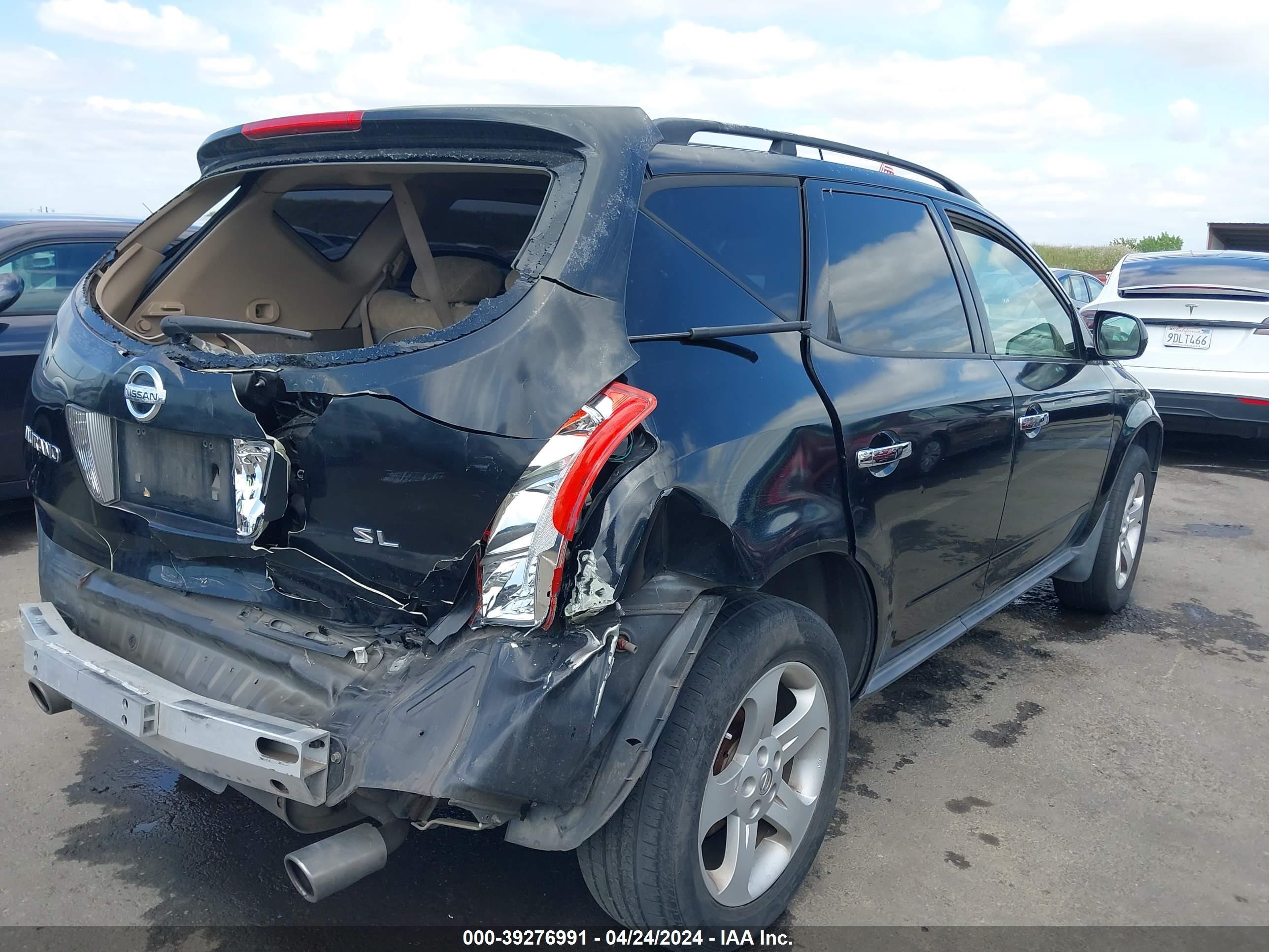 Photo 3 VIN: JN8AZ08T35W305784 - NISSAN MURANO 