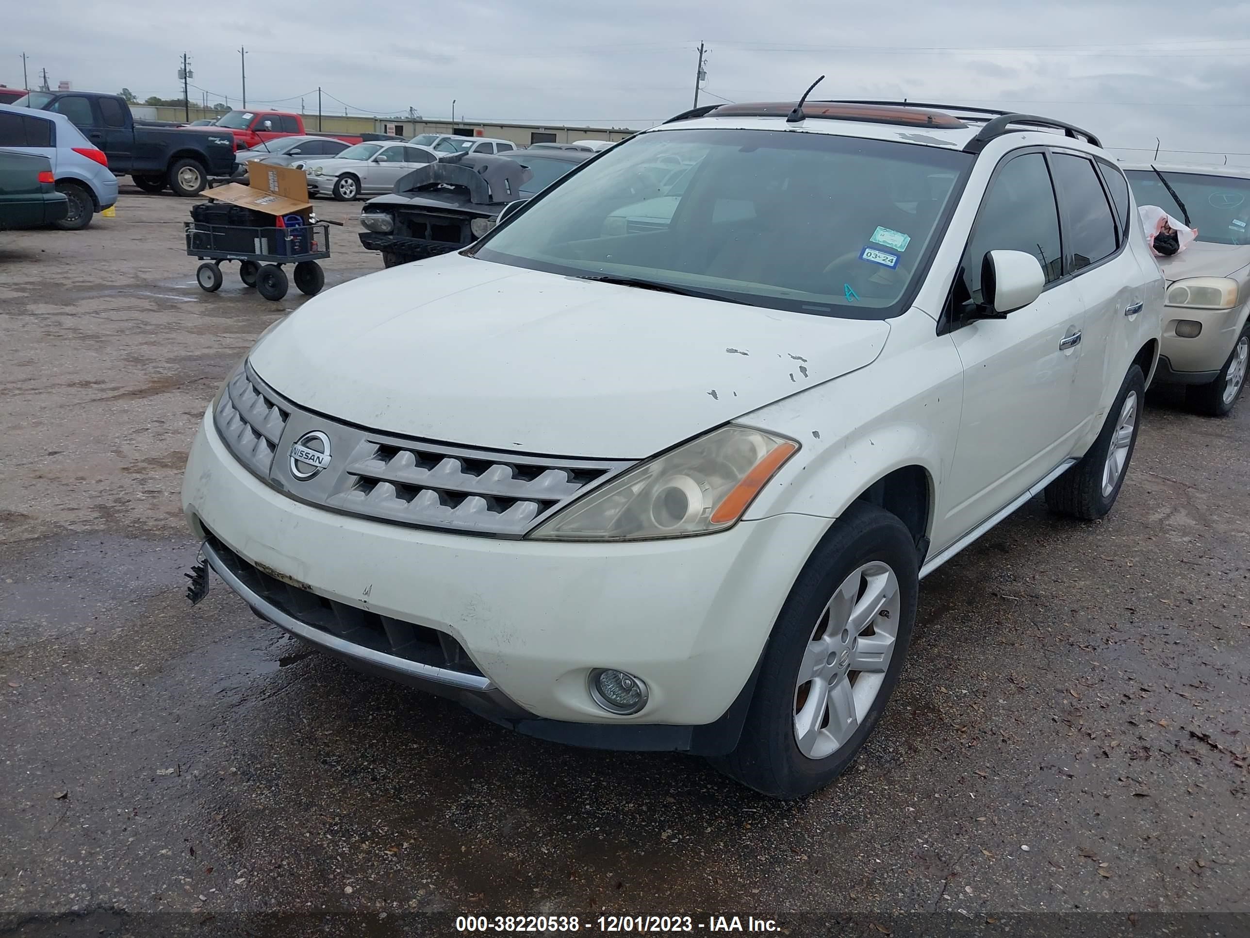 Photo 1 VIN: JN8AZ08T37W515367 - NISSAN MURANO 