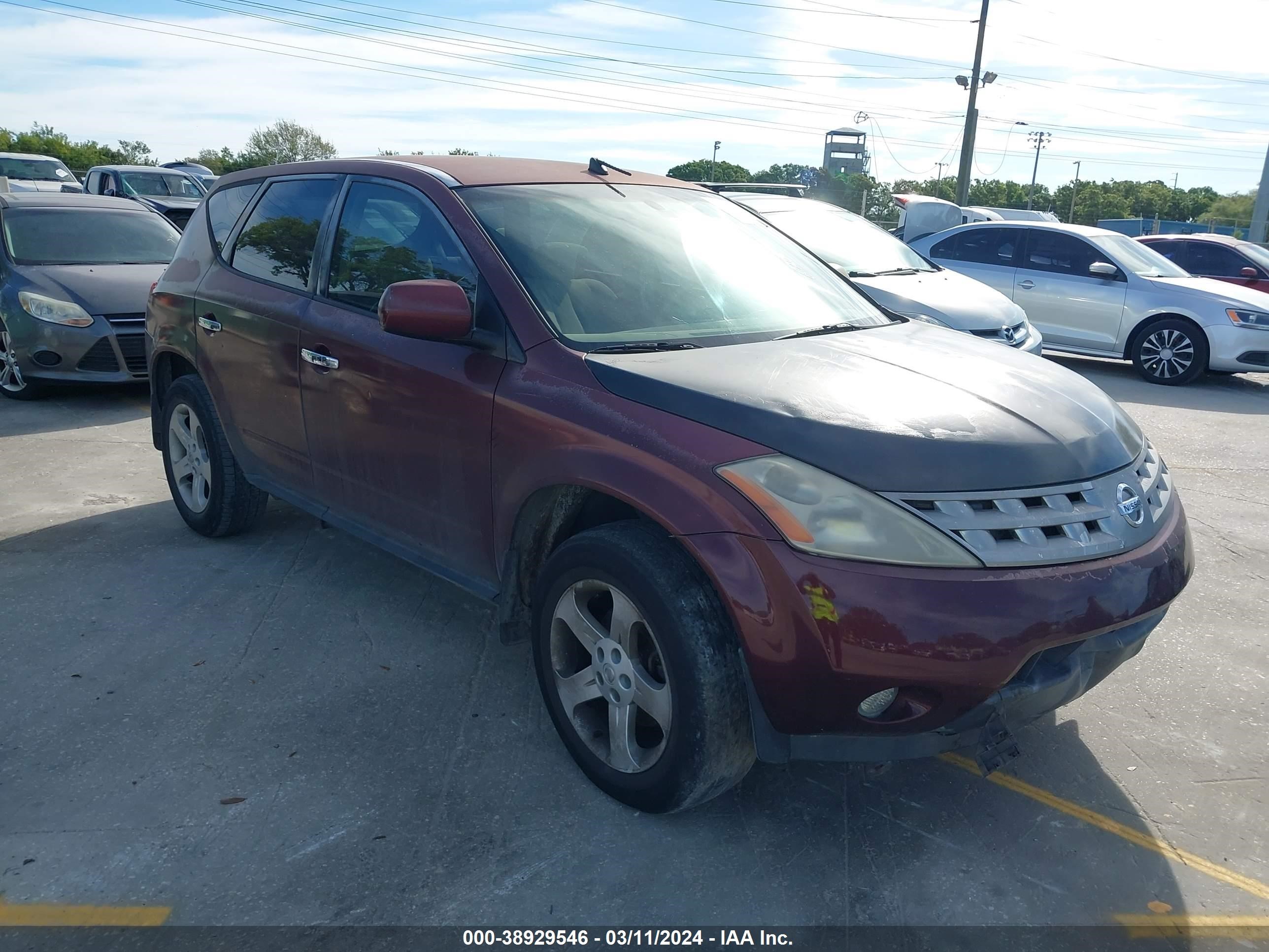 Photo 0 VIN: JN8AZ08T45W301923 - NISSAN MURANO 