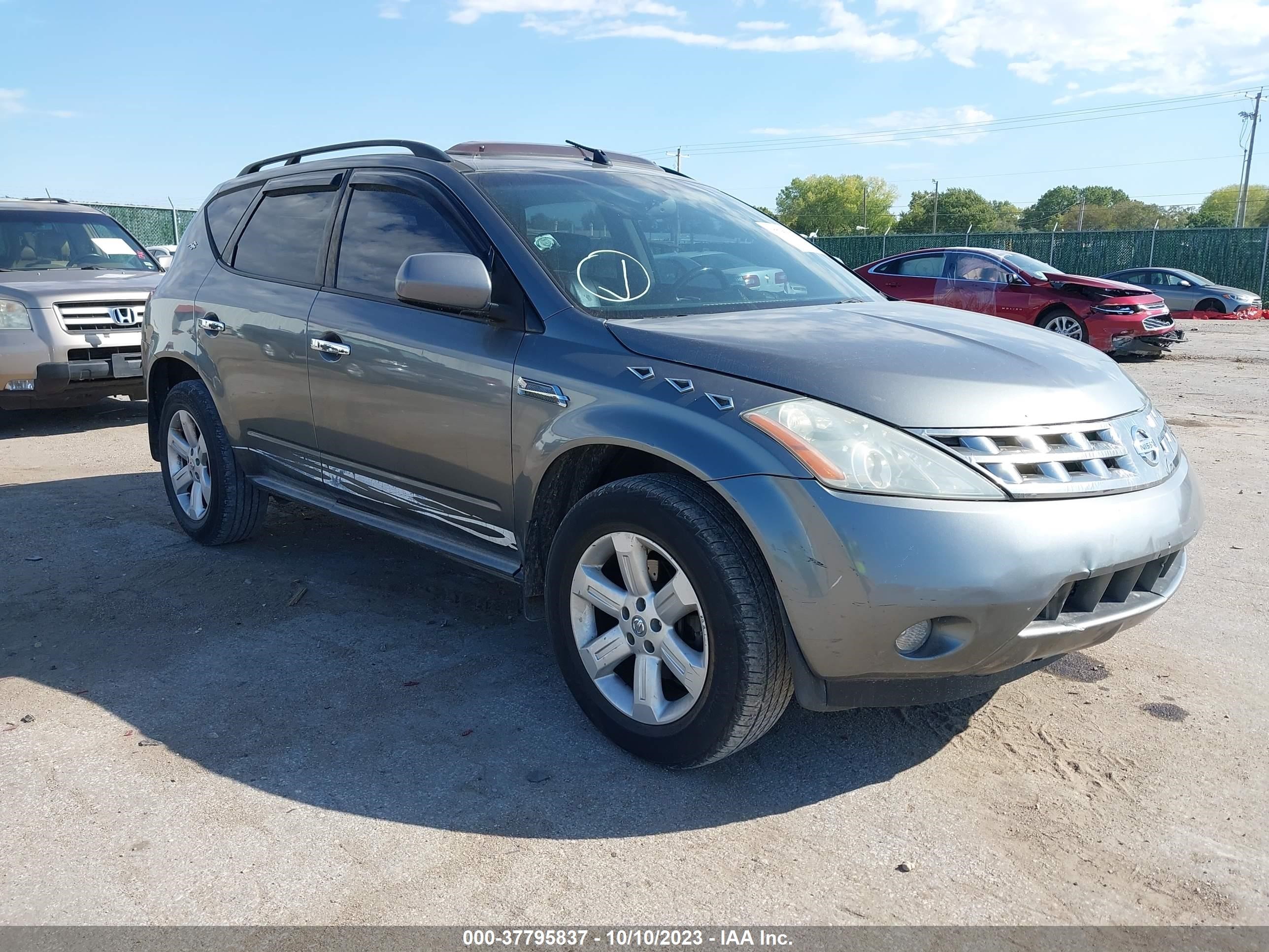 Photo 1 VIN: JN8AZ08T45W325493 - NISSAN MURANO 